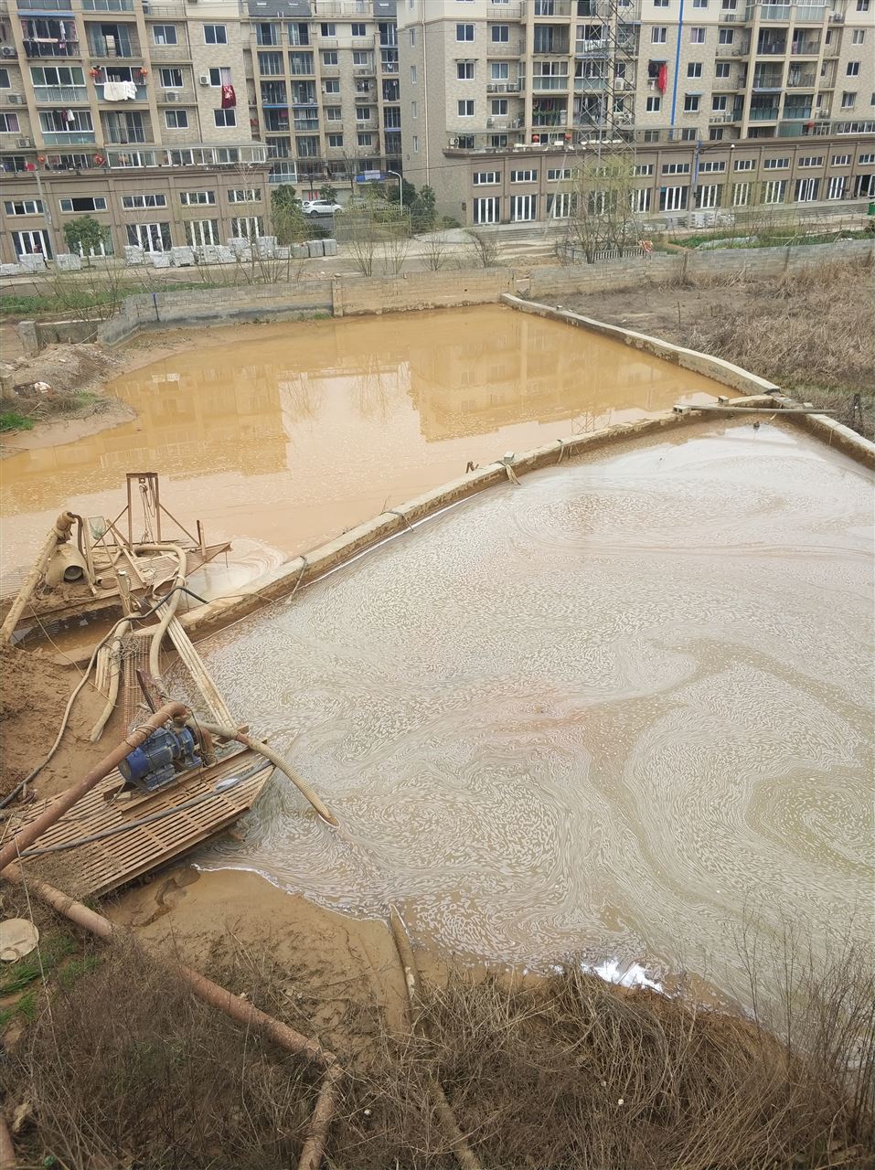 涡阳沉淀池淤泥清理-厂区废水池淤泥清淤